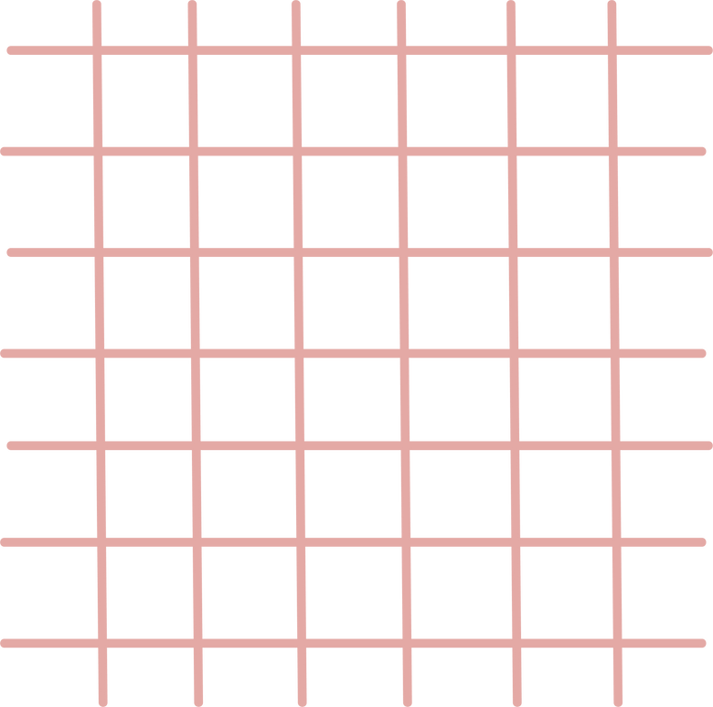 Pink Grid Illustration